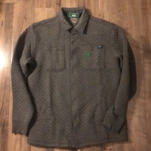 LL Bean Quilted Snap Overshirt